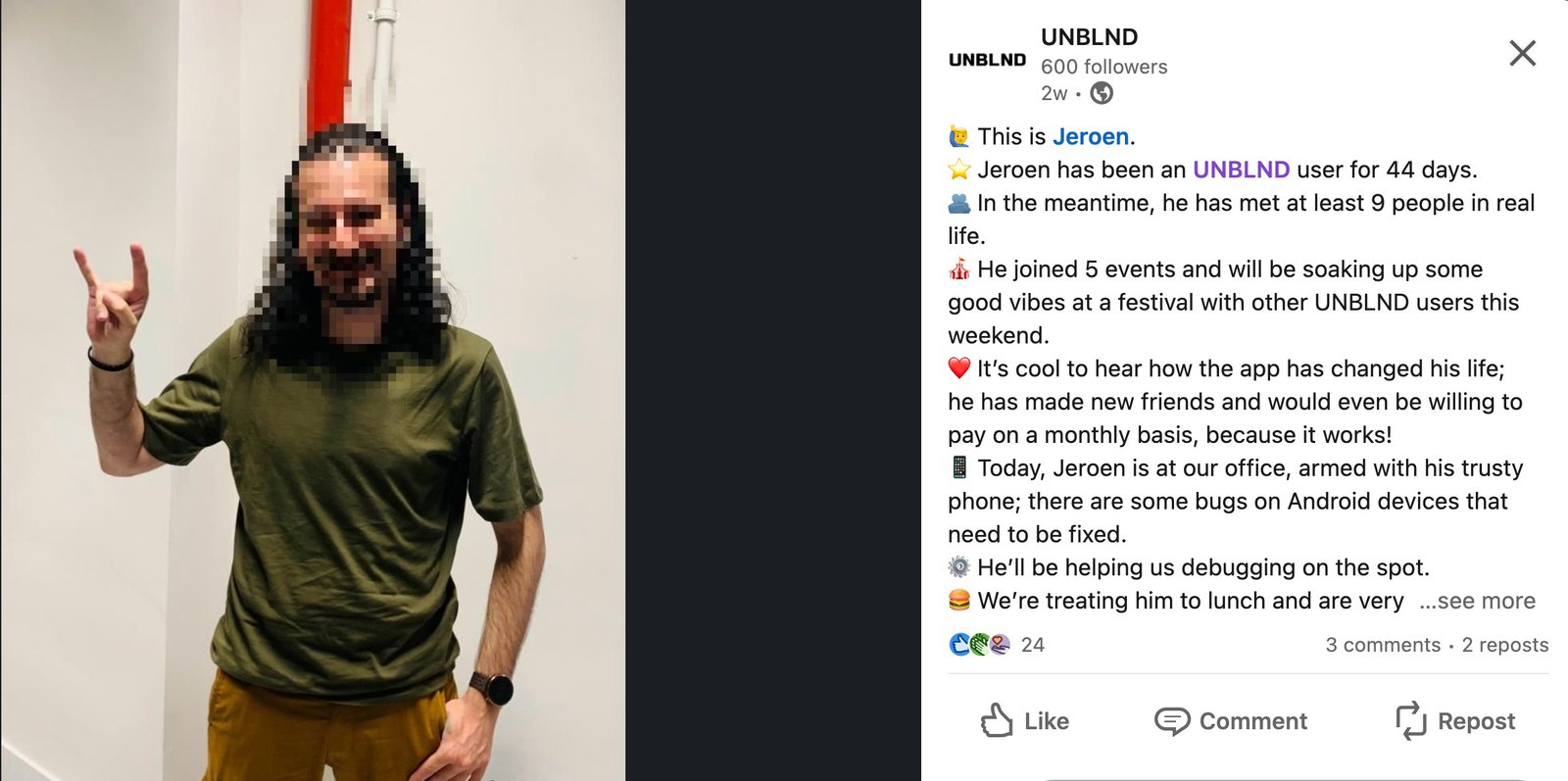 UNBLND Community Member